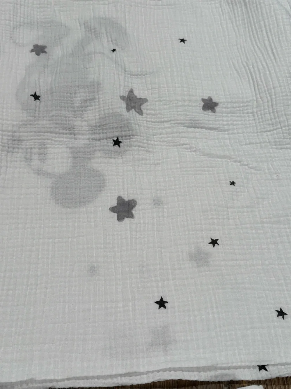 Pottery Barn Kids Disney Mickey Mouse Organic Cotton Muslin Blankets 3pc HTF